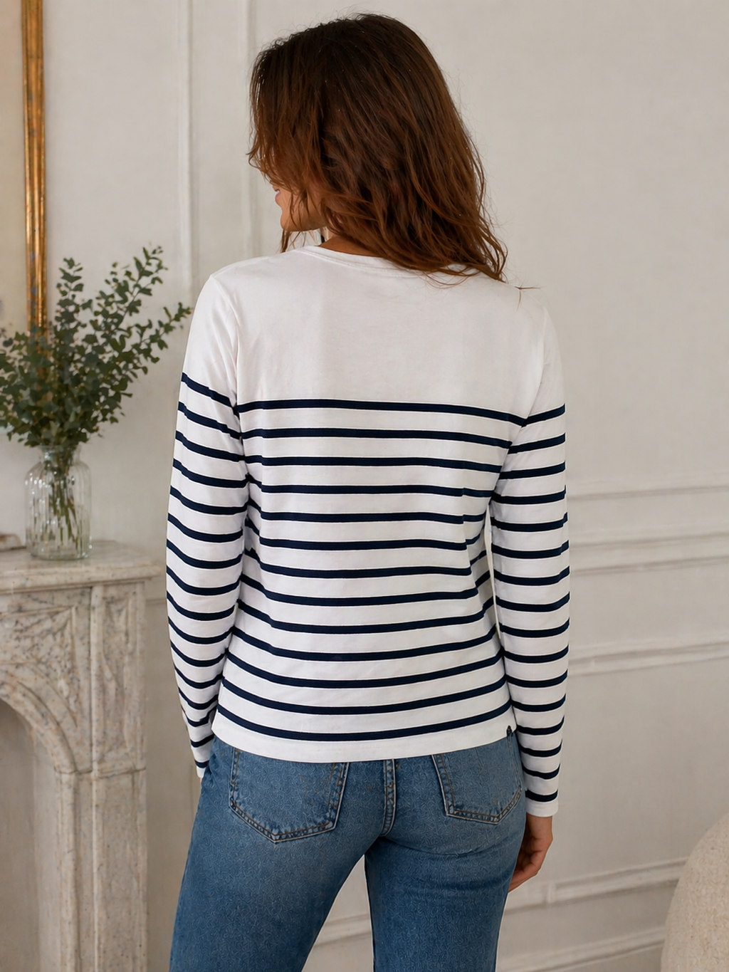 Marinière femme manches longues BINIC