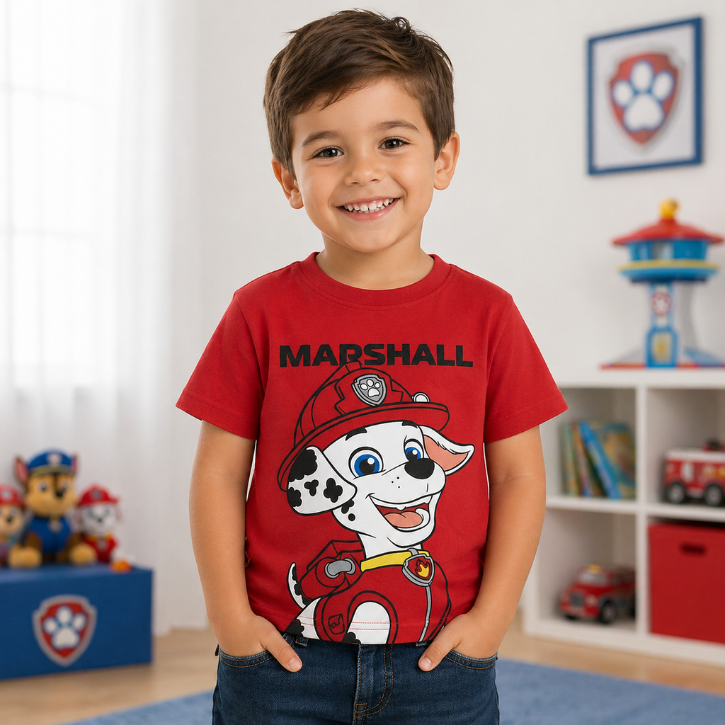 T-SHIRT COURT SINGLE JERSEY PAT' PATROUILLE - 2900003111