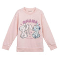 SWEATSHIRT STITCH UND ANGEL AUS GEBÜRSTETER BAUMWOLLE – 2900002458